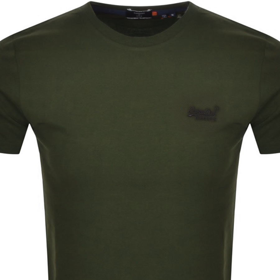 Alternative Image for ProductSuperdry Short Sleeved T Shirt Green2